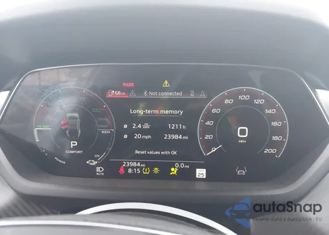 2023 Audi E-Tron Gt Prestige z USA, uszkodzony, nr VIN WAUEJBFW3P7004116